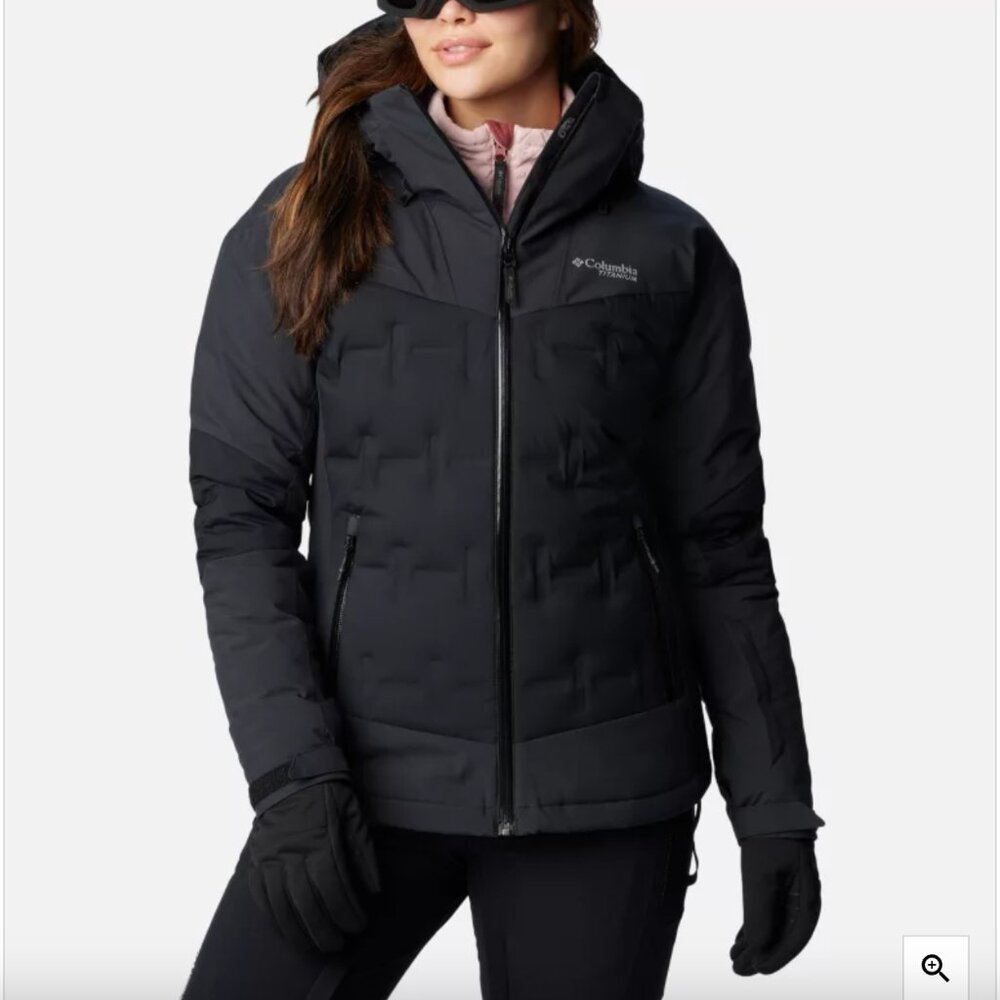 Columbia Titanium Women's Wildcard™ III Waterproof Down Ski Jacket, Size L